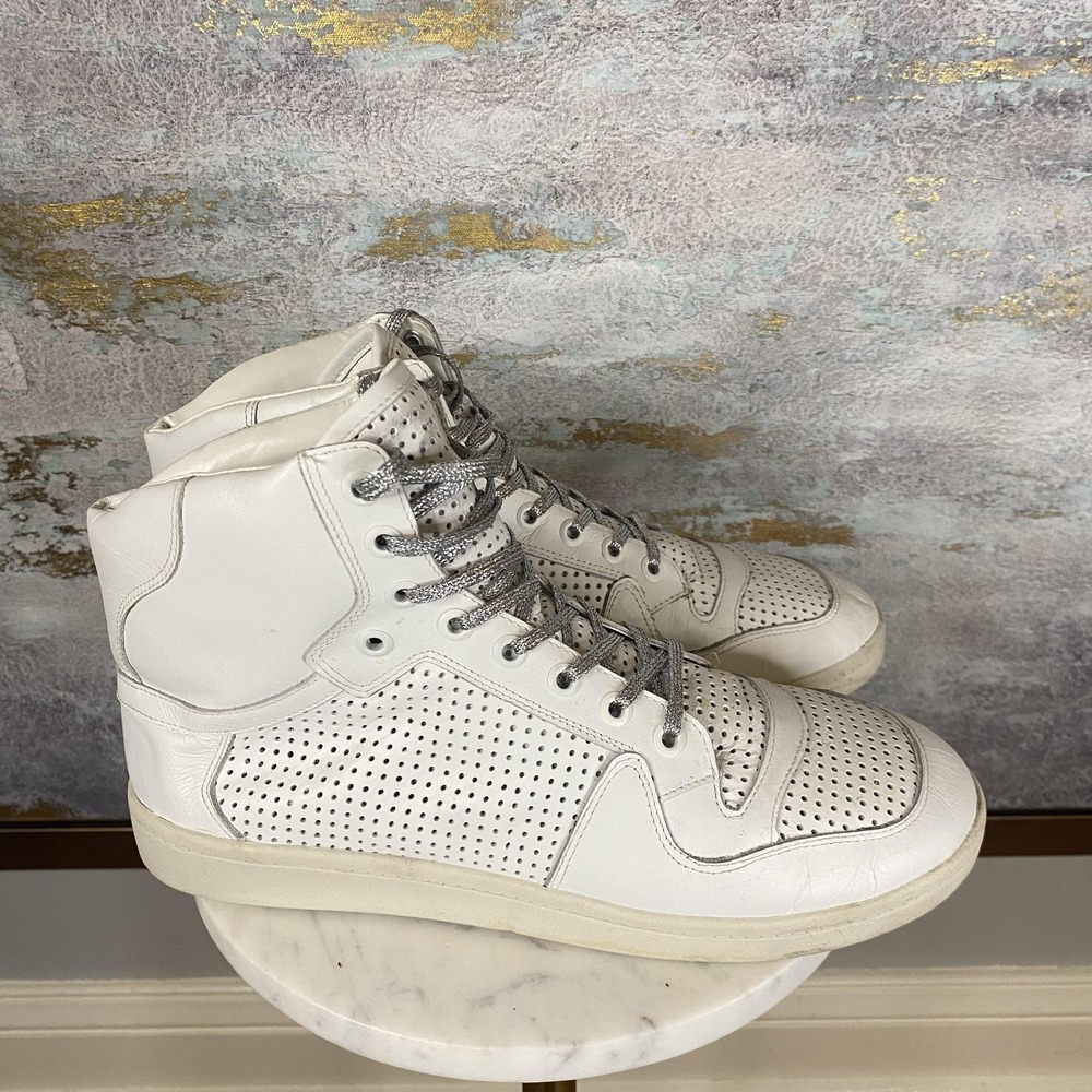Matisse Girl Crush Shoes Womens Size 10 White Leather High Top Casual Sneakers - Picture 2 of 10